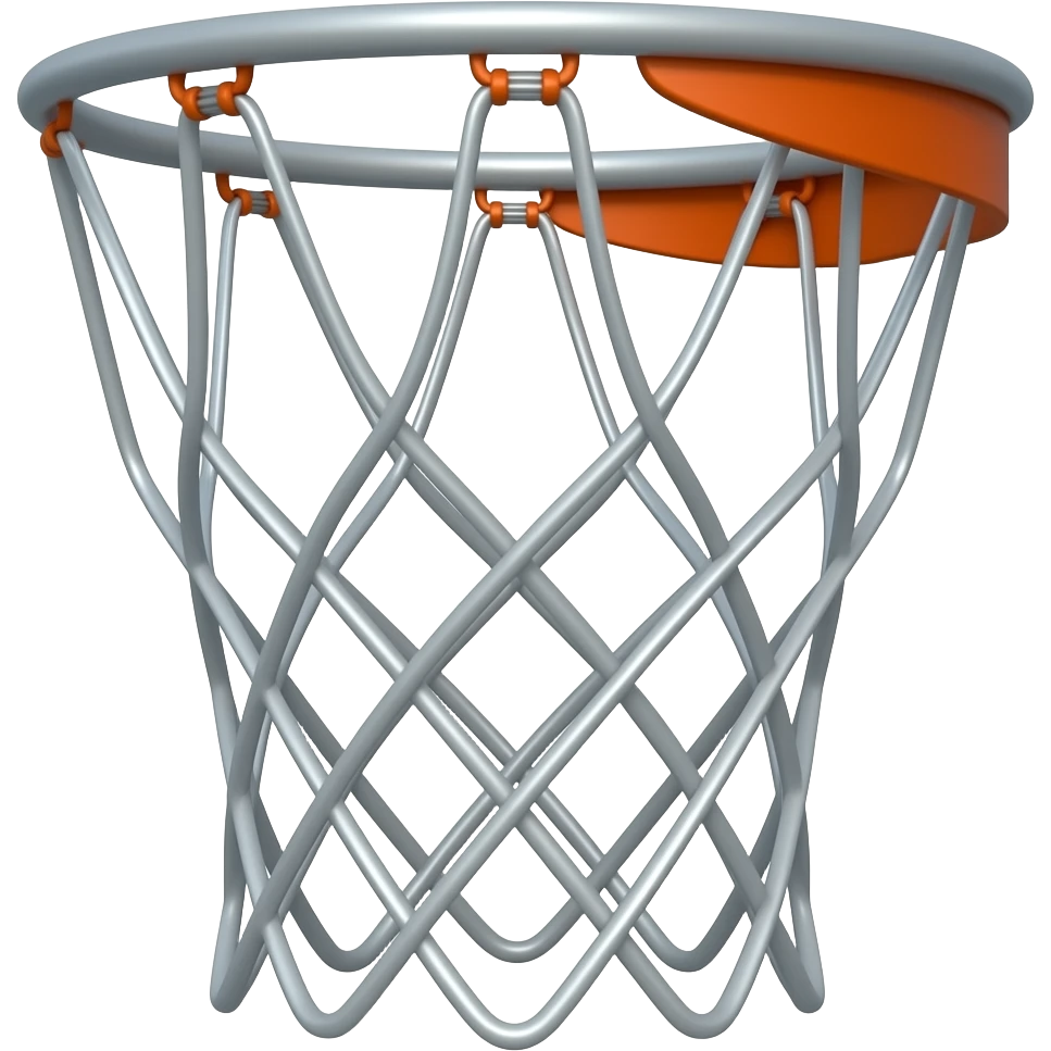 Basketball hoop emoji