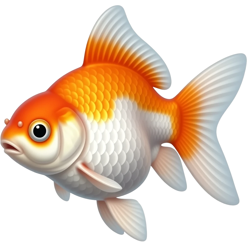 Shubunkin goldfish emoji