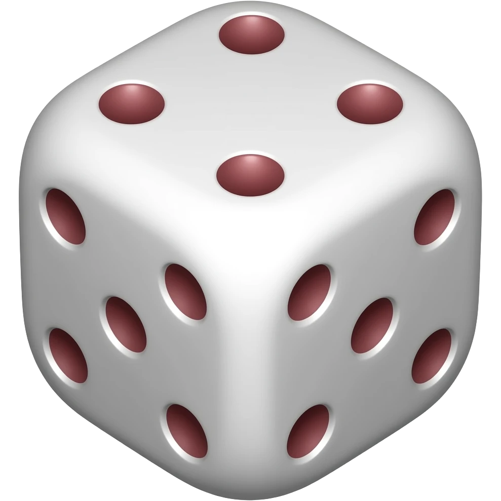 Dice [Sic] emoji