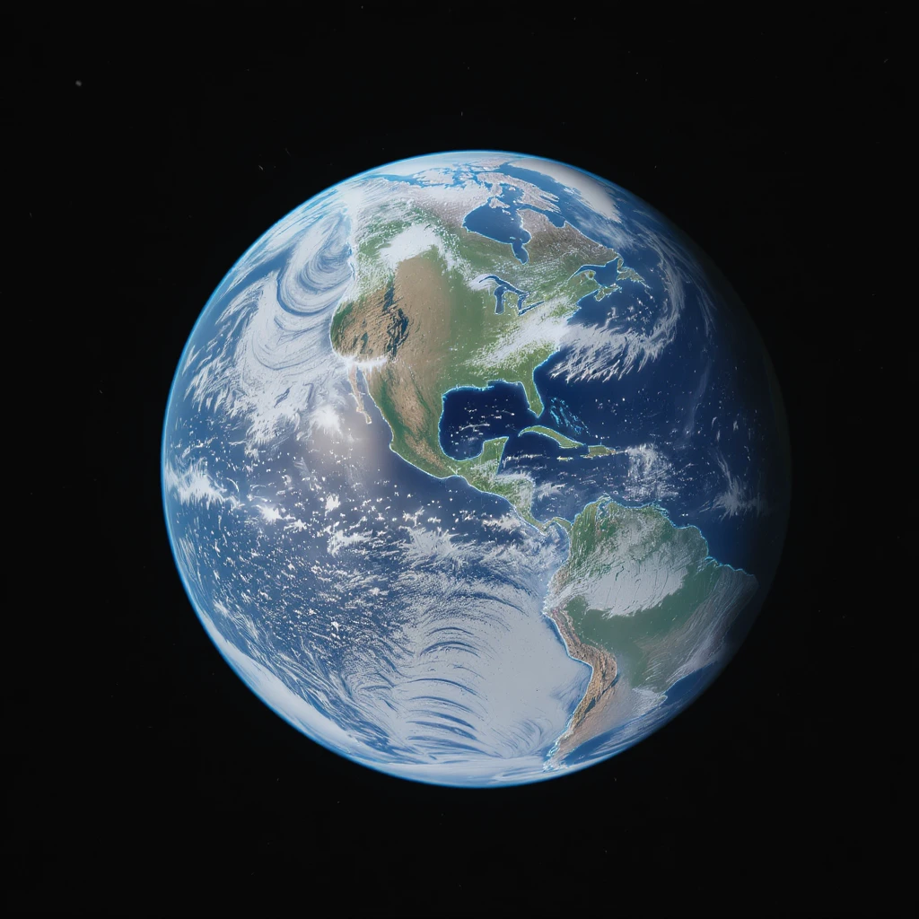 realistic globe of the Earth emoji