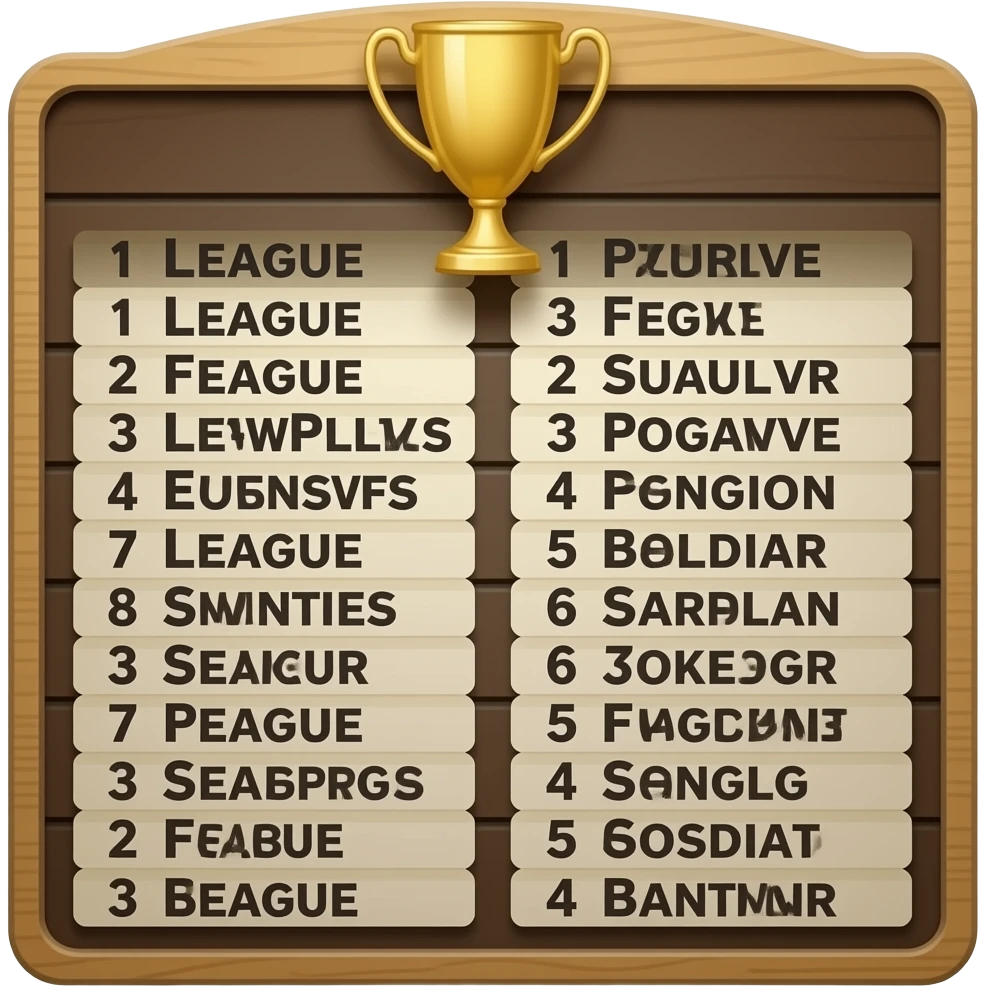League Titles emoji