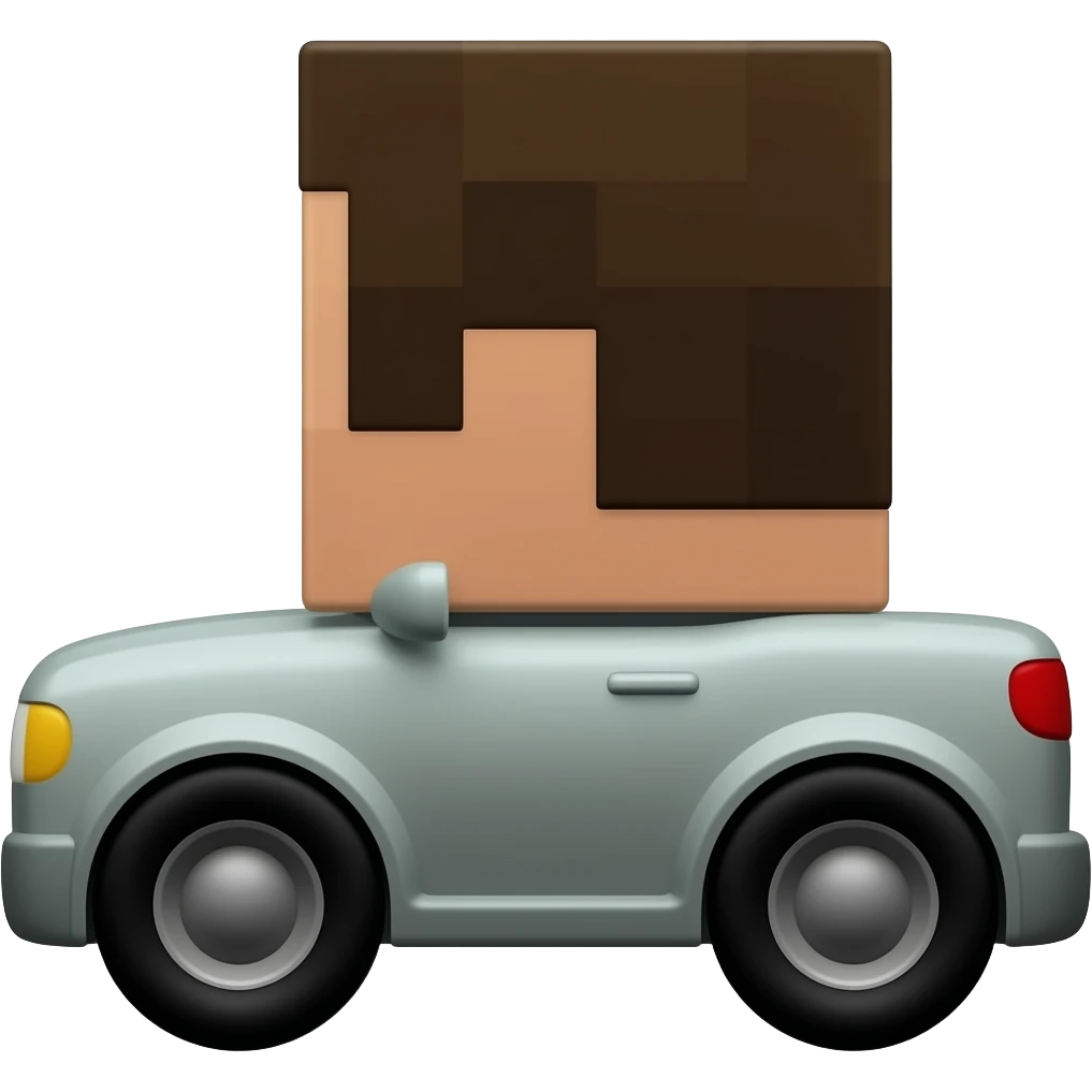 minecraft car side view emoji