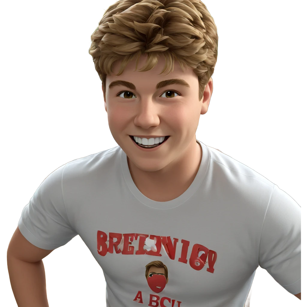 smiling boy in white shirt emoji