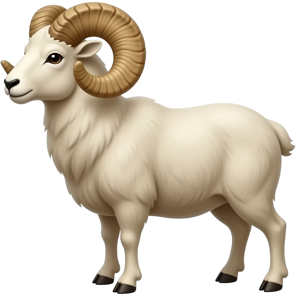 Big Horn Sheep In Noto Google Style emoji