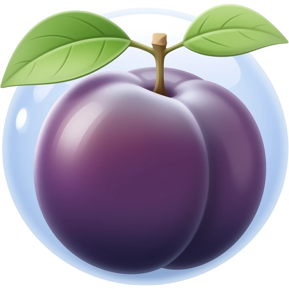 plum emoji