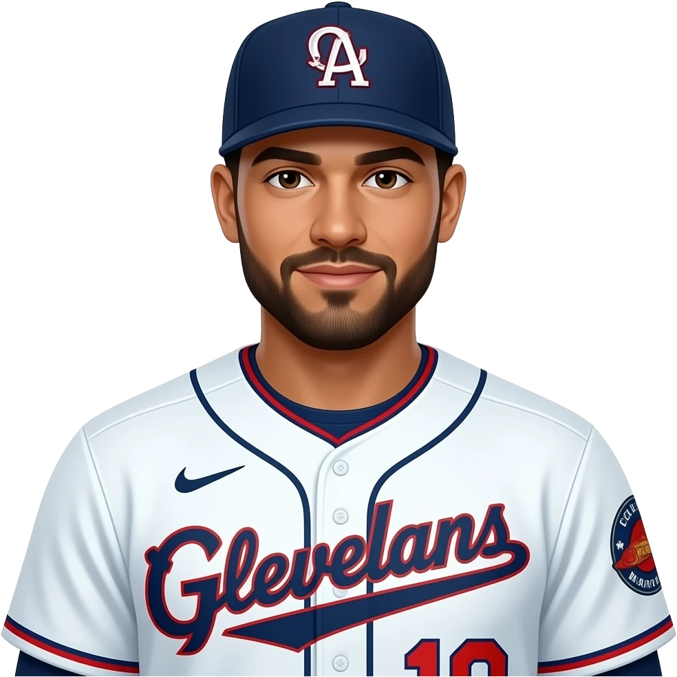 Angel Martinez jersey Cleveland guardians emoji