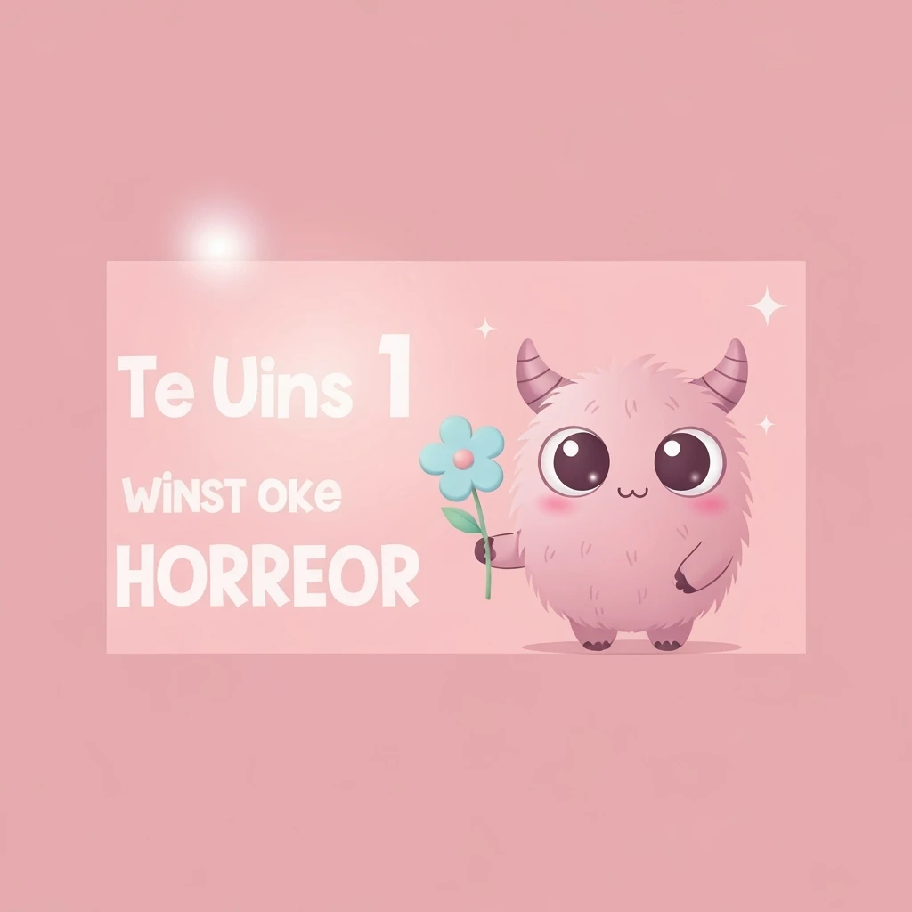 pastel horror banner, cute, expressive, minimal, variation 1 emoji