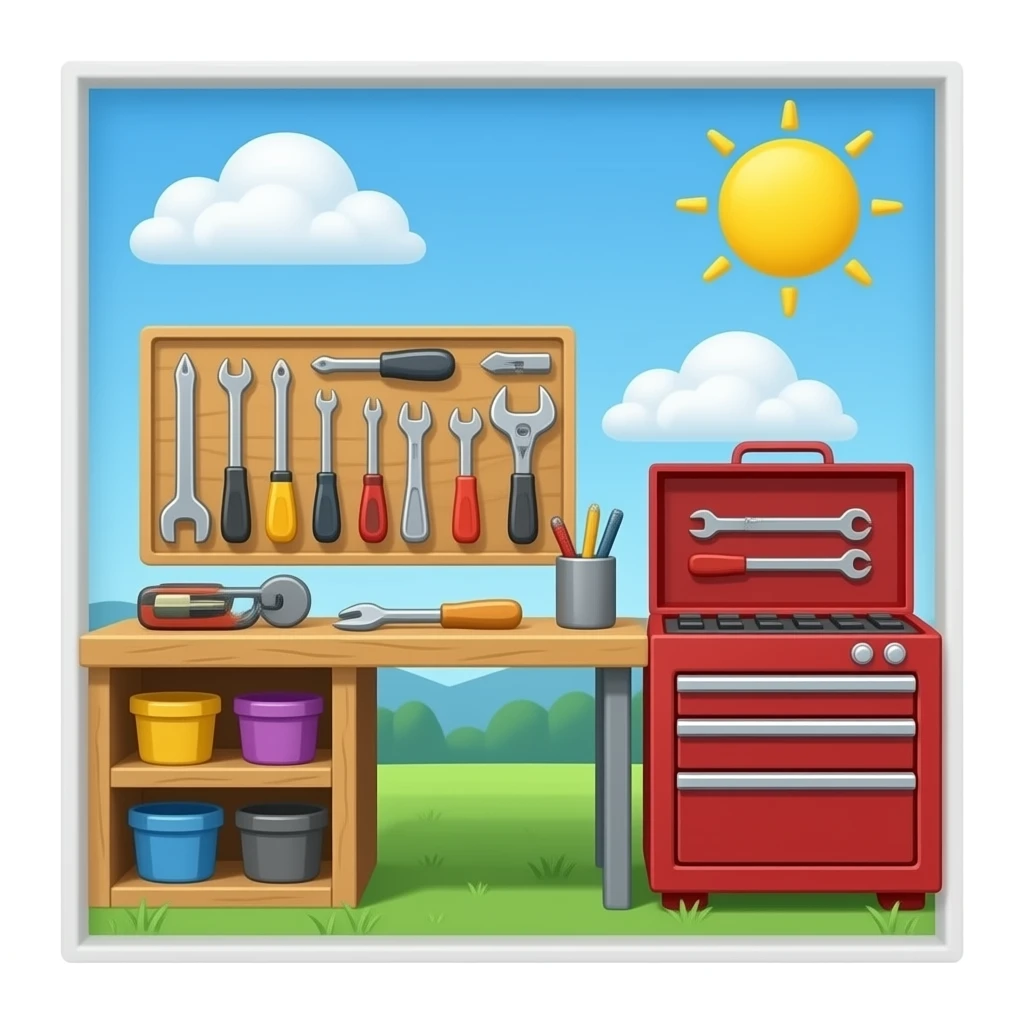 Tools storage space emoji