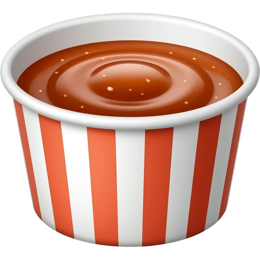 Baffelo Dipping sauce cup no tax or picture no cup emoji