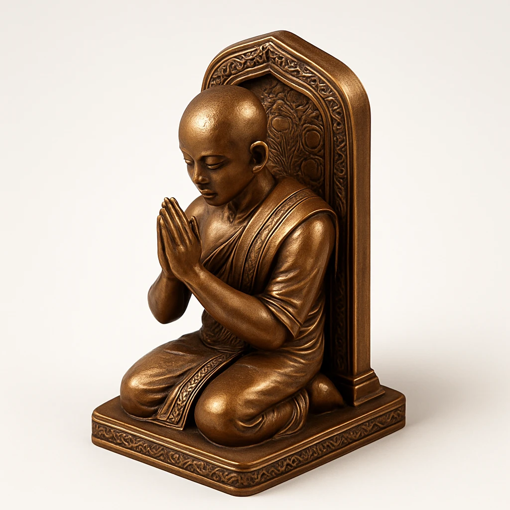 people praying in a Buddhist temple emoji