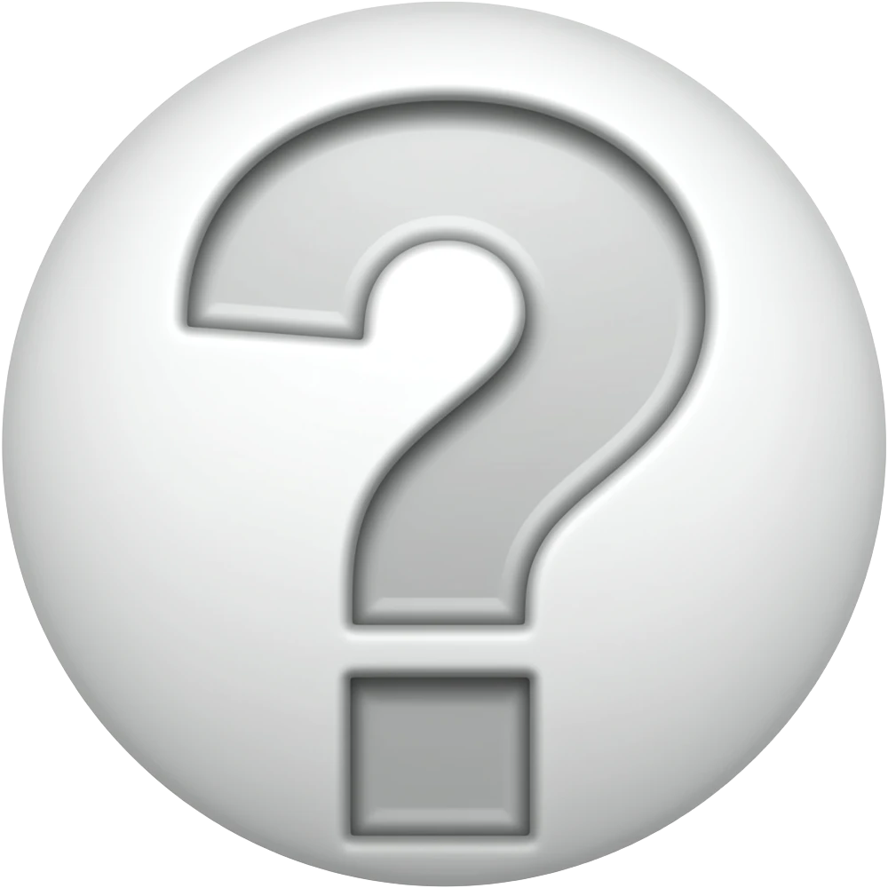 doubt question emoji