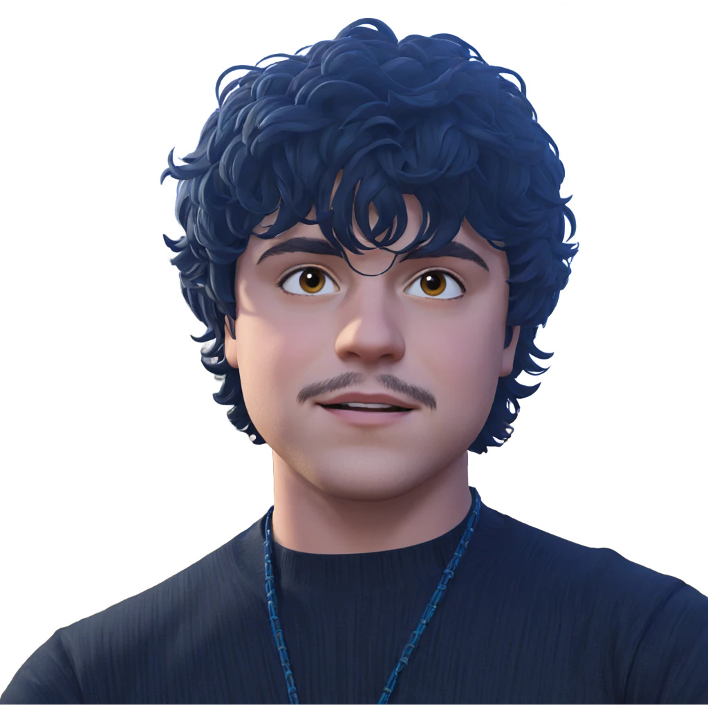 handsome male outdoors portrait emoji