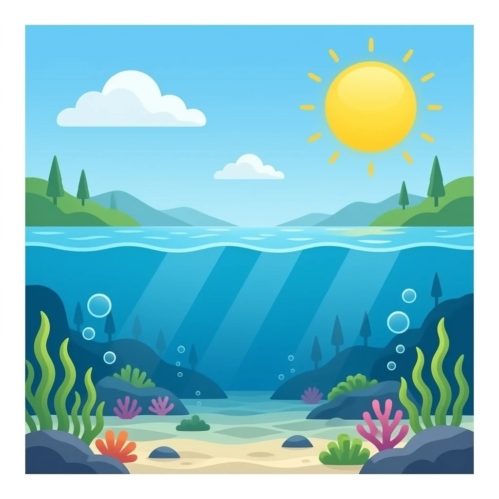 underwater world photos emoji