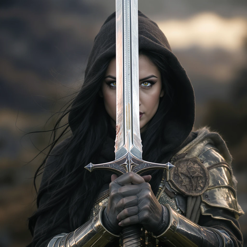realistic metallic sword emoji