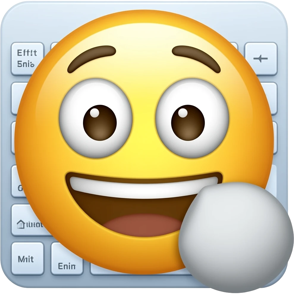 Emoji in keyboard emoji