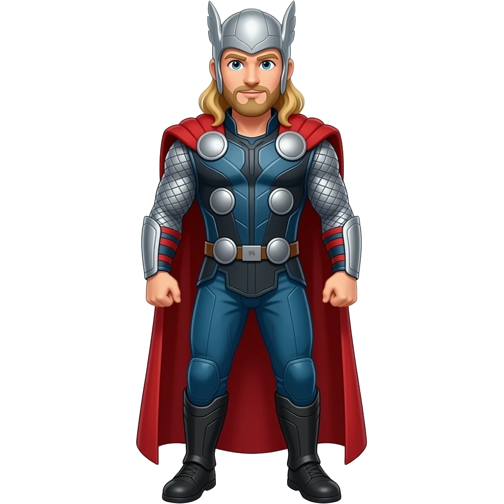 Thor Avenger full body realistic emoji