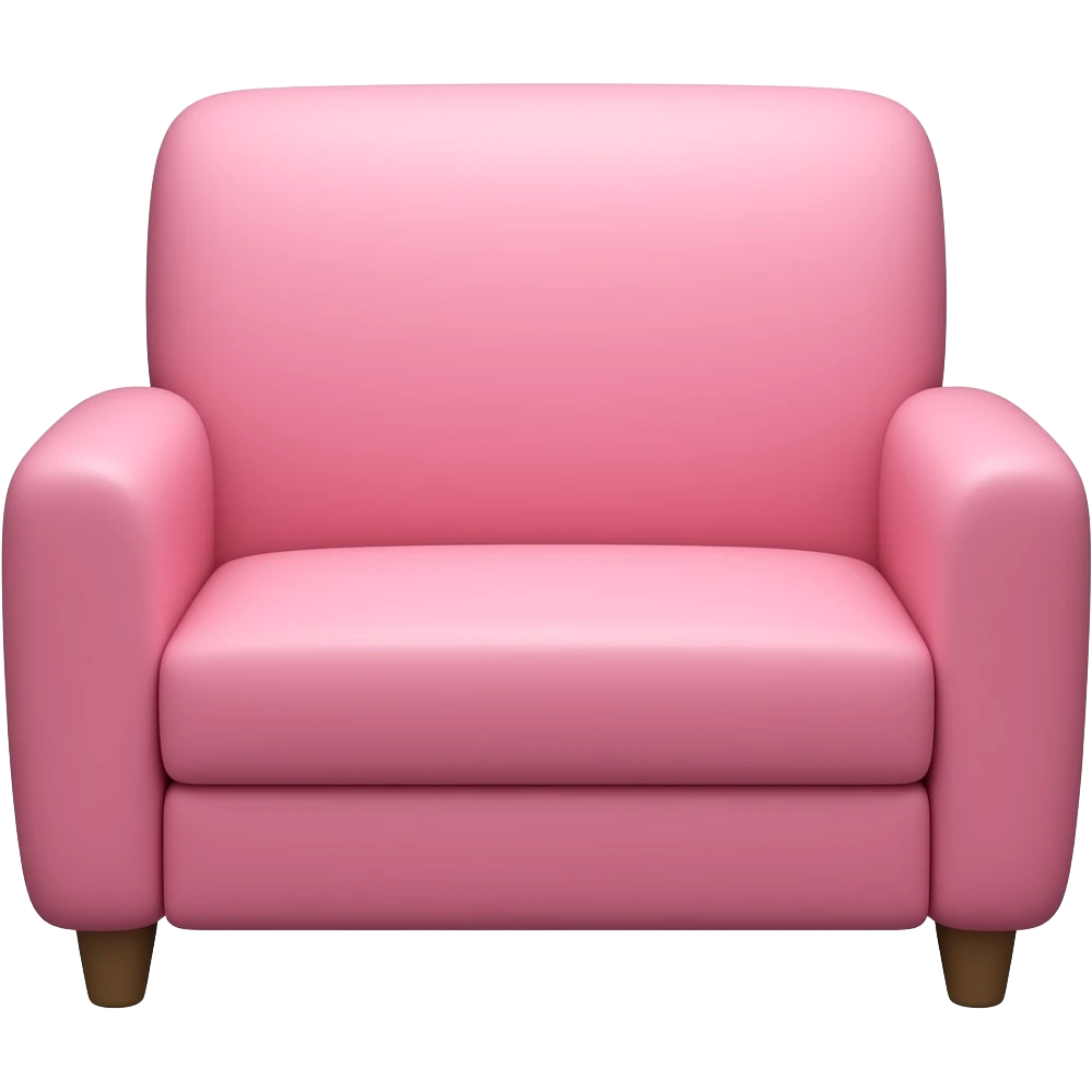 pink couch emoji