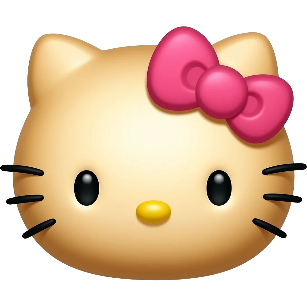 Hello kitty simit emoji