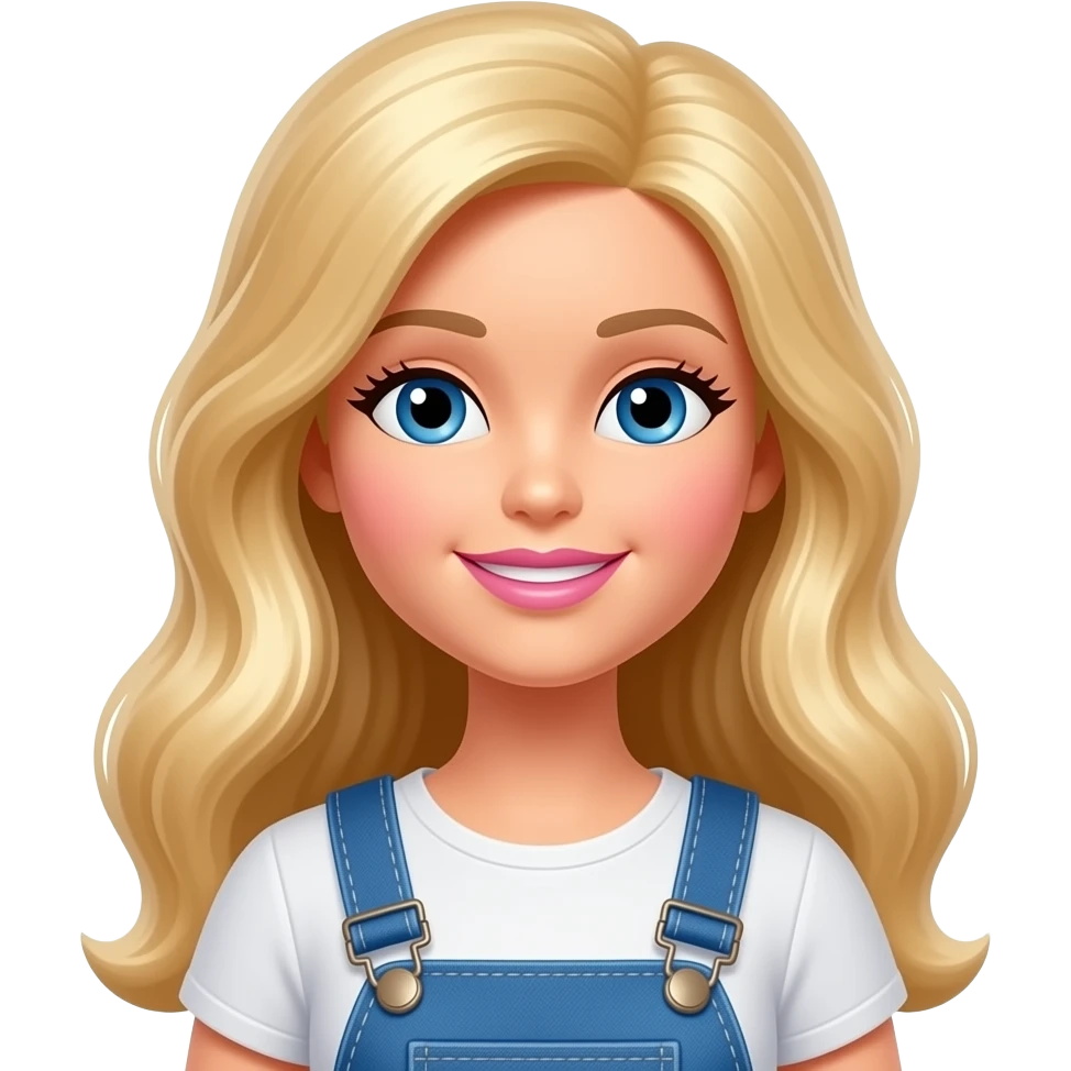 Barbie doll emoji