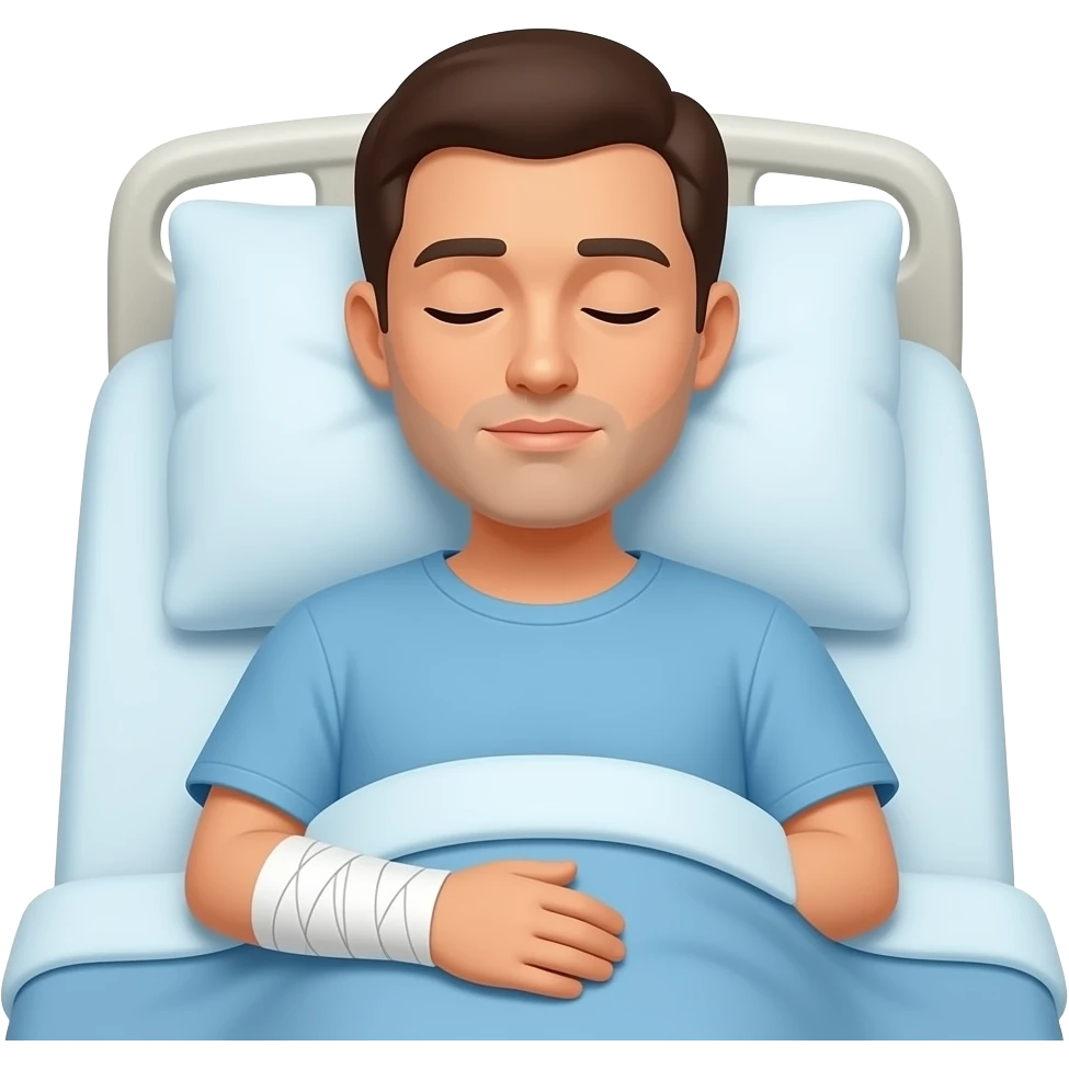Surgery recovery emoji