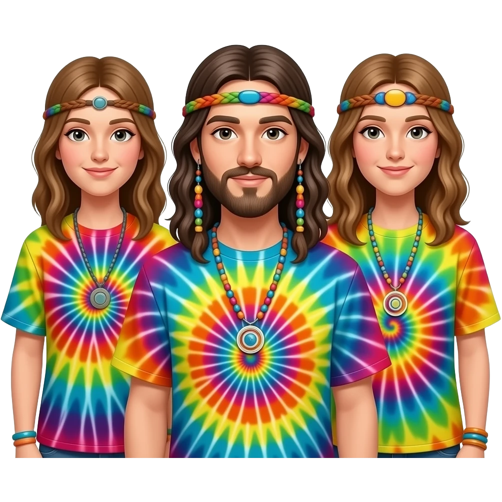 Hippies emoji
