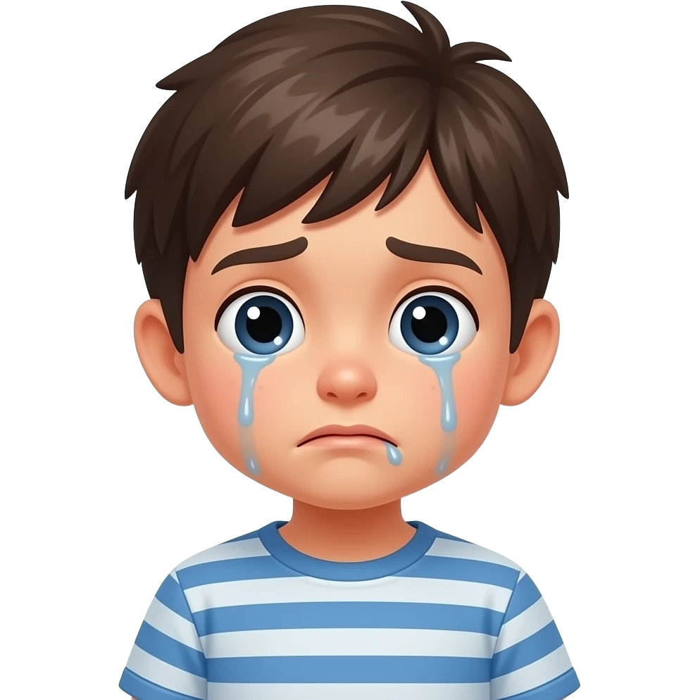 niño cara asustado emoji