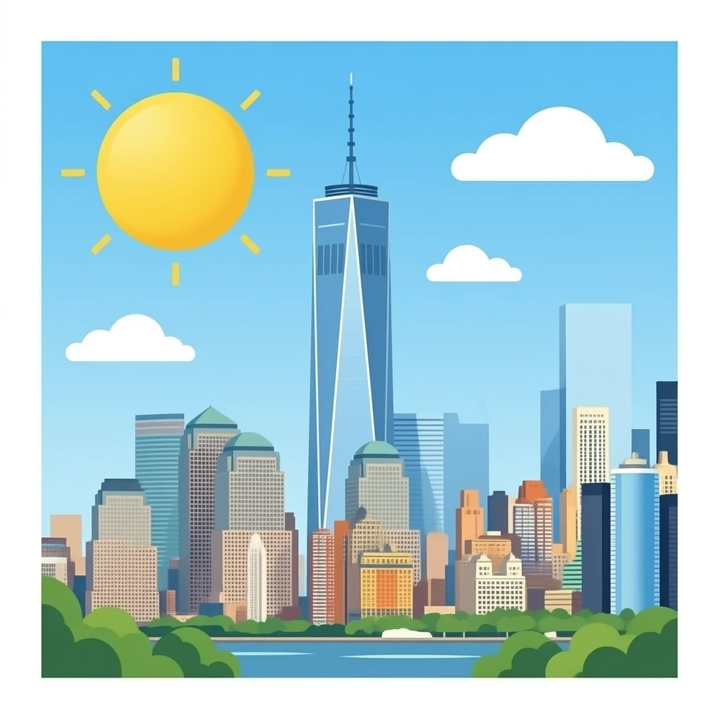 World trade centre nyc on its own emoji