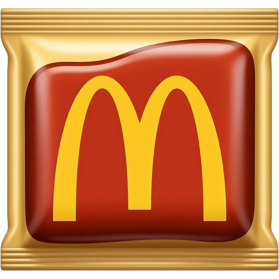 curry sauce mcdonalds pack emoji