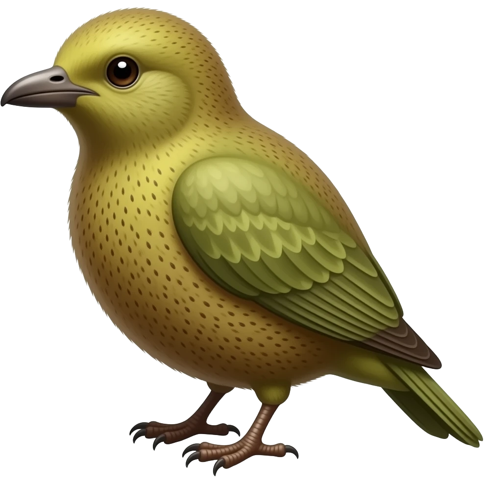 Un emoji de el pajaro kiwi emoji