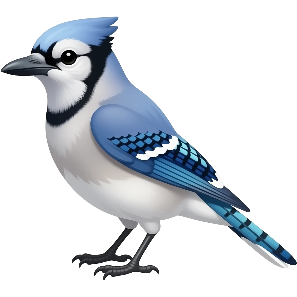 blue jay emoji