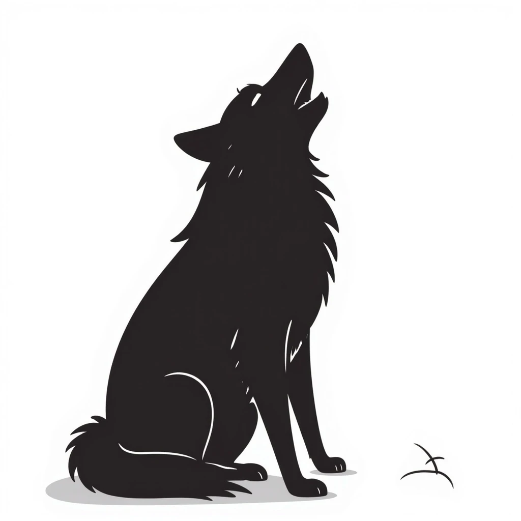 Wolf emoji