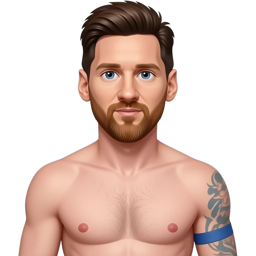 messi  full body all naked emoji