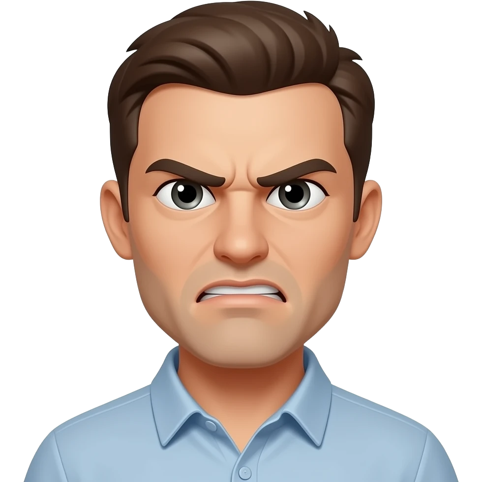Mad emoji