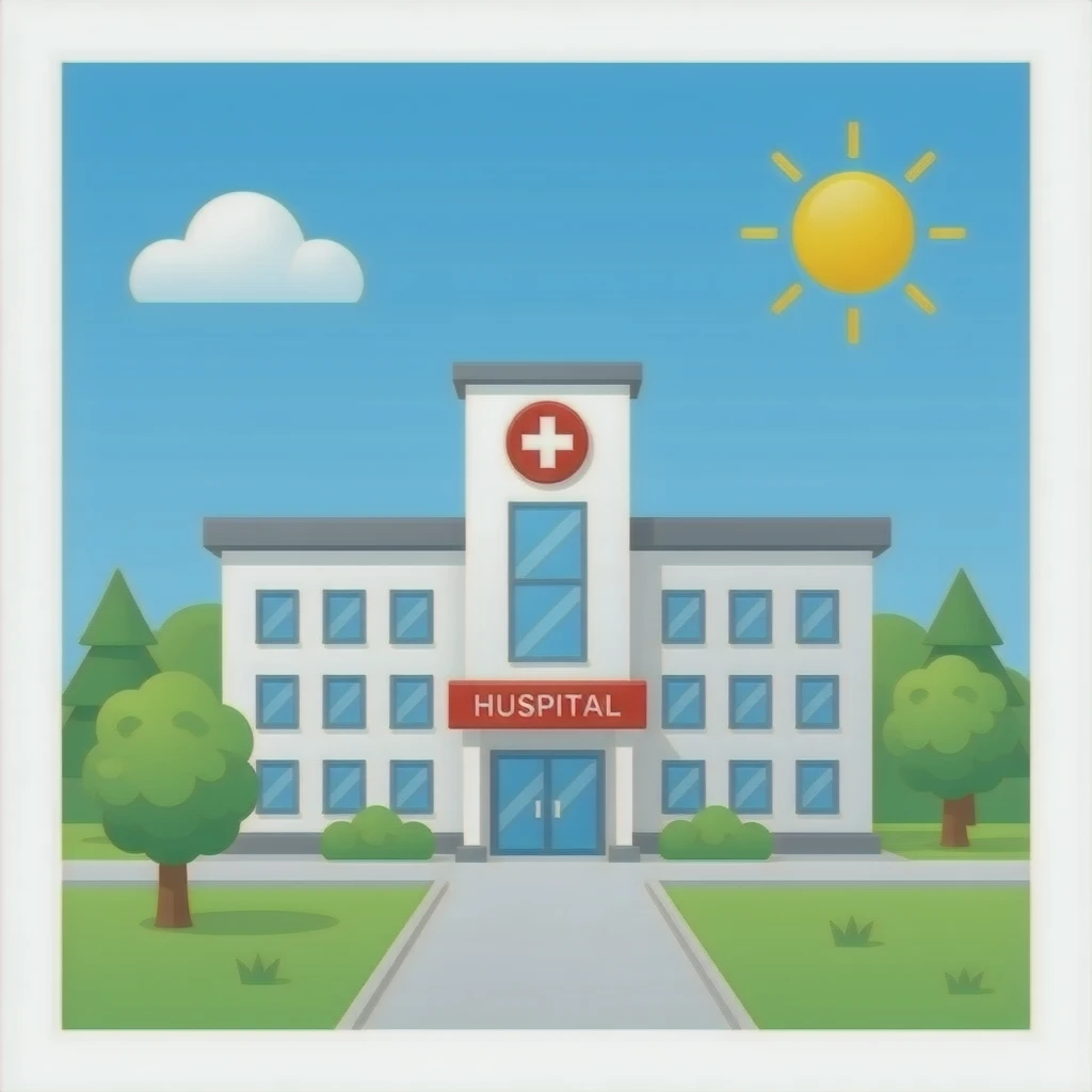 hospital emoji