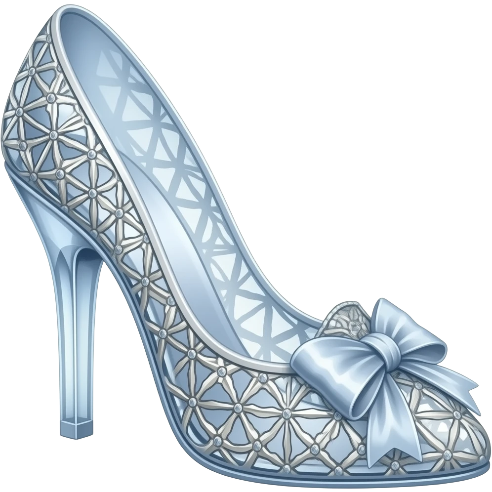 cinderella glass slipper emoji