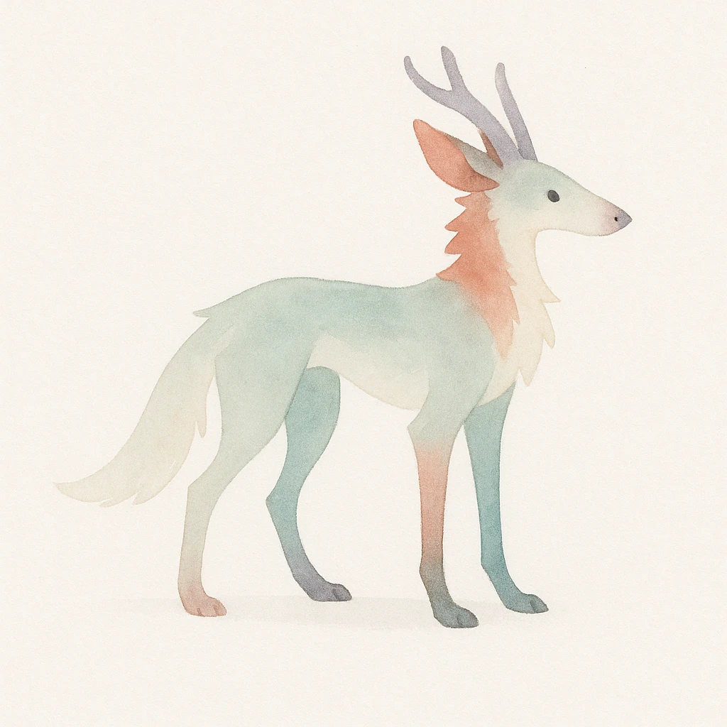 "Vernid" in full body (an open fantasy creature species by LiLaiRa) emoji