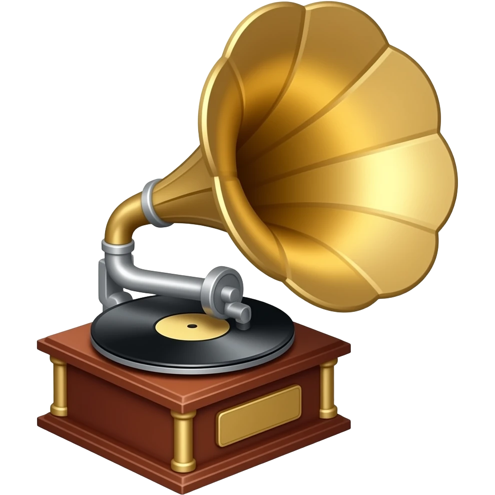 gramophone emoji