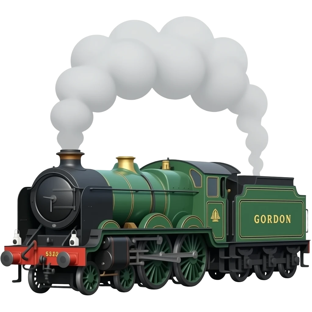 the tender engine name is gordon emoji
