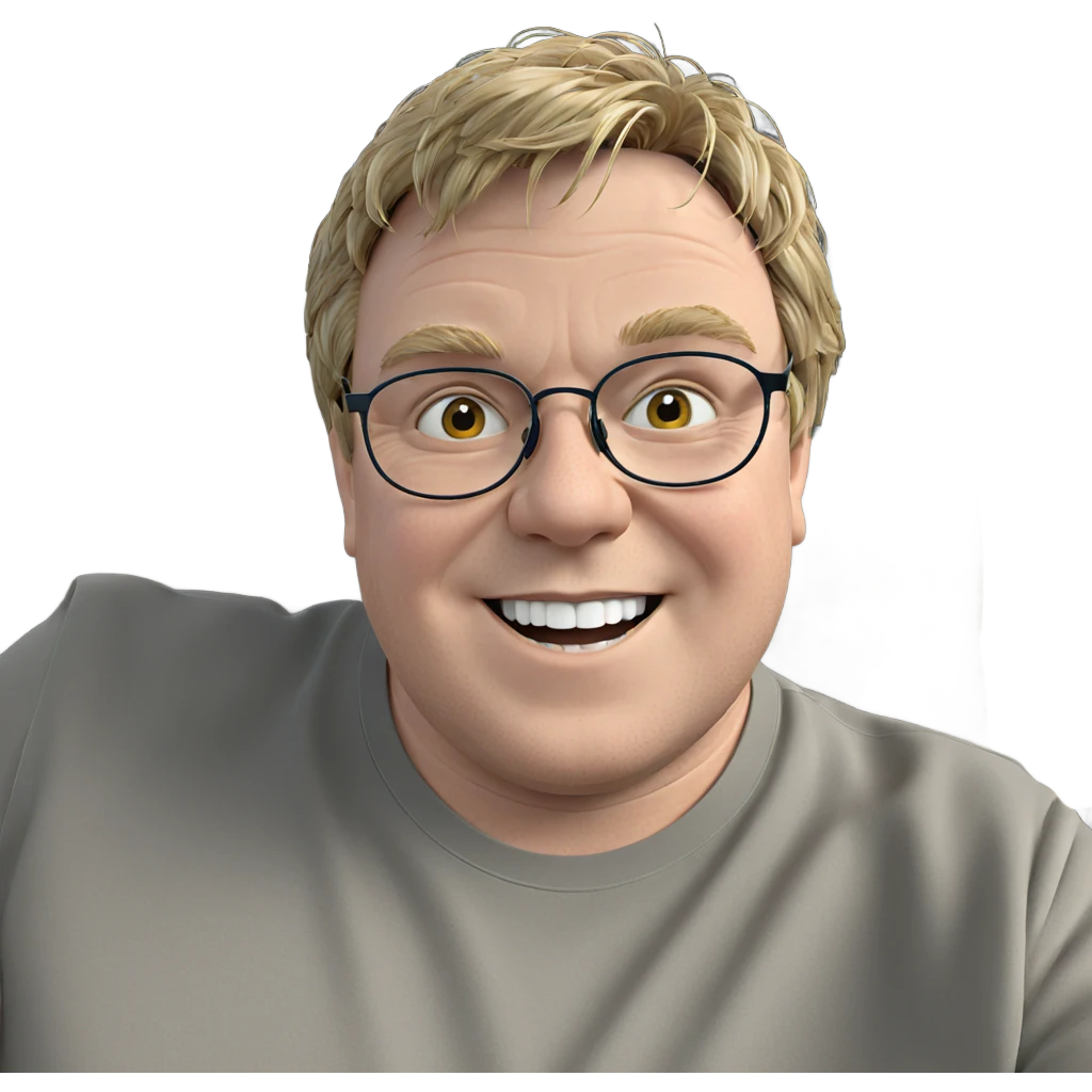 smiling boy in glasses emoji