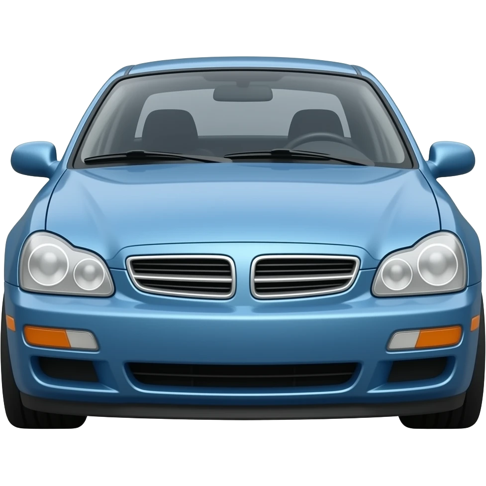 Blue pontiac emoji