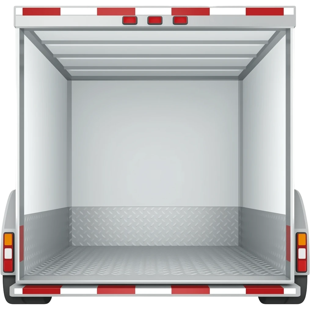 car trailer empty emoji