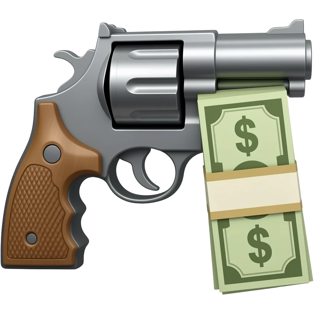 money gun emoji
