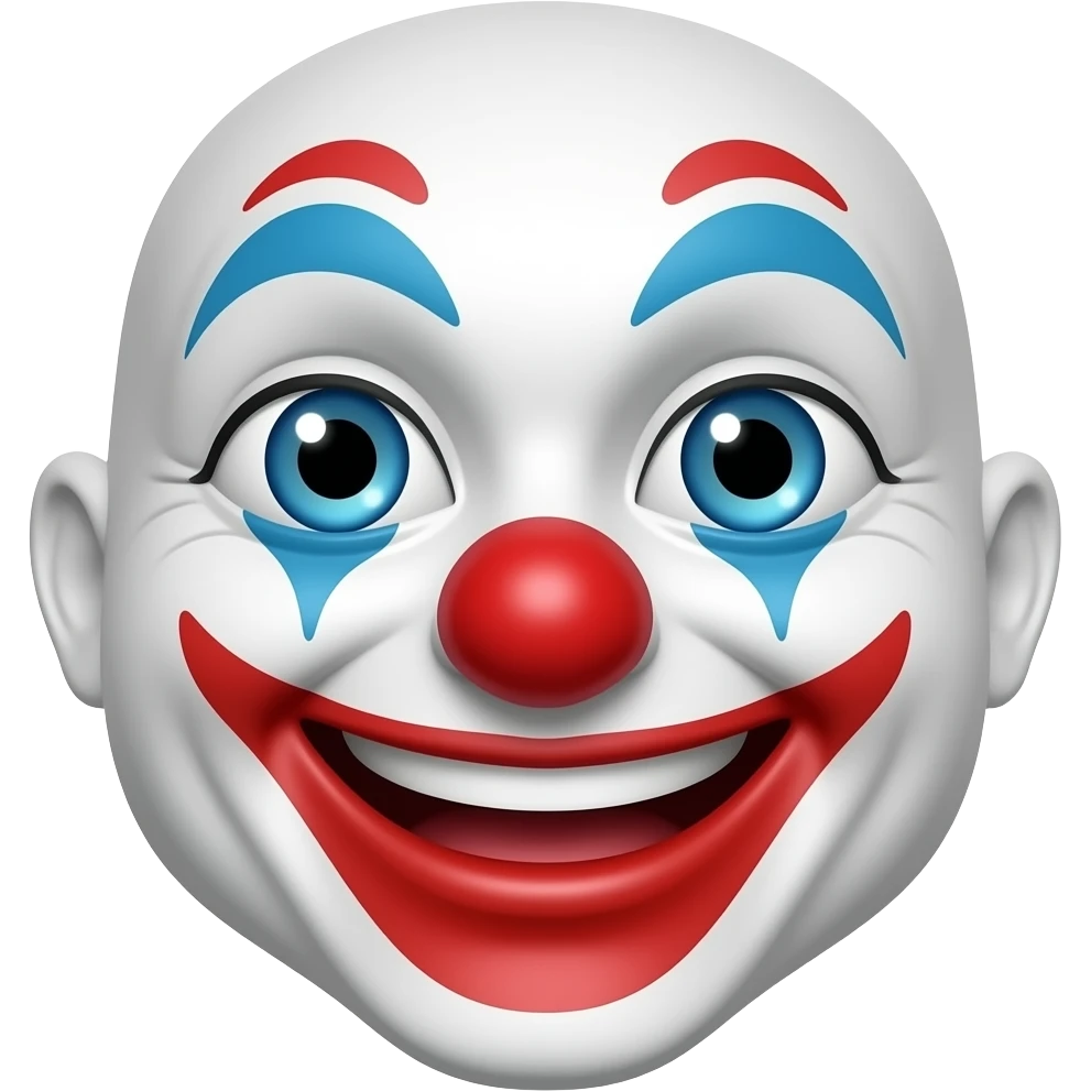 clown face emoji