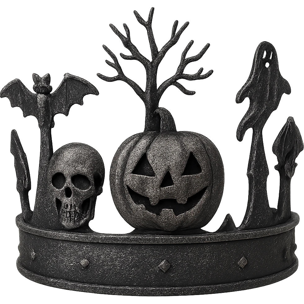 Halloween crown, remove background emoji