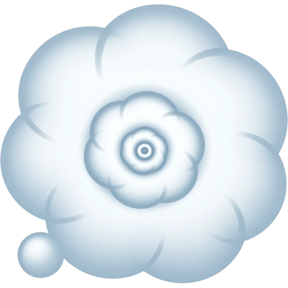 a thought spiral emoji