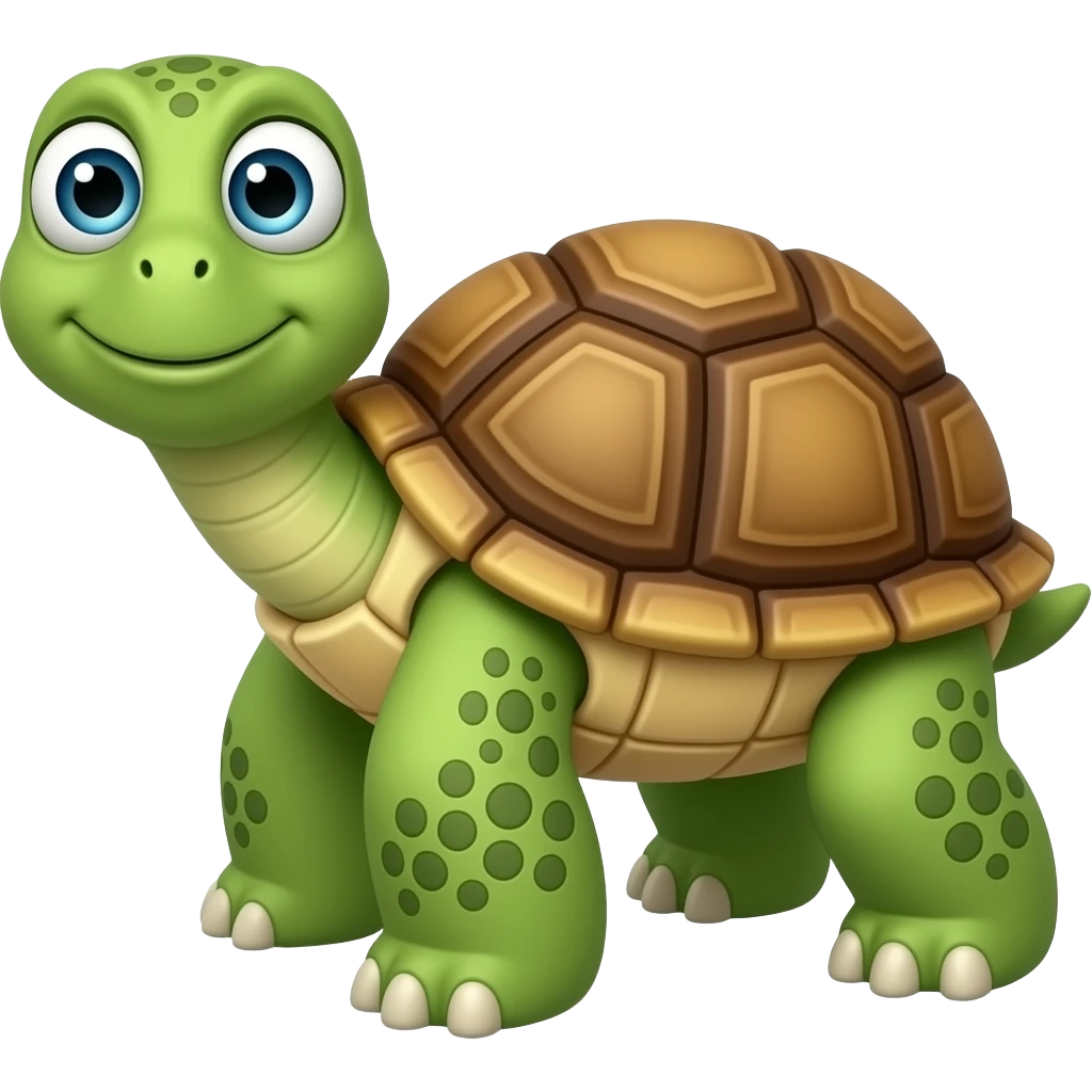 Turtle with this face: 🫪 emoji