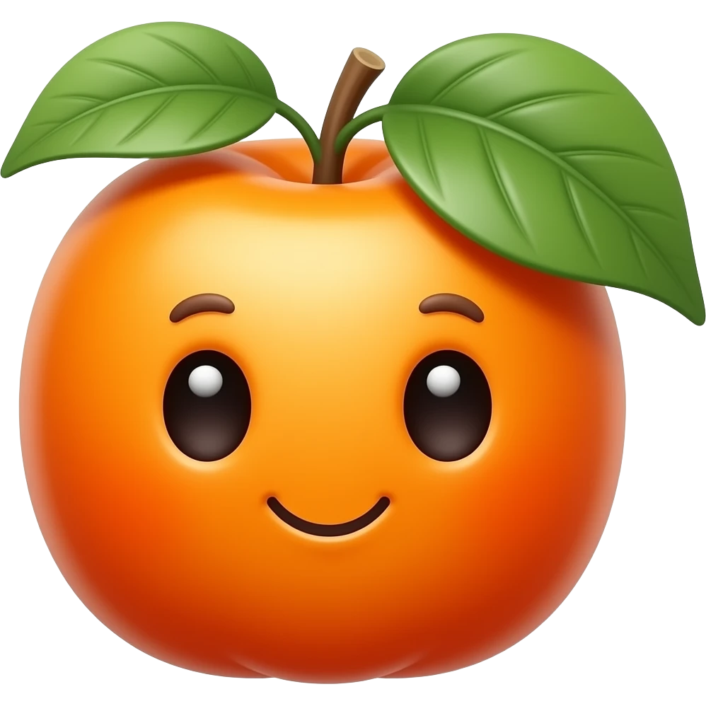 Kawaii osage orsnge emoji