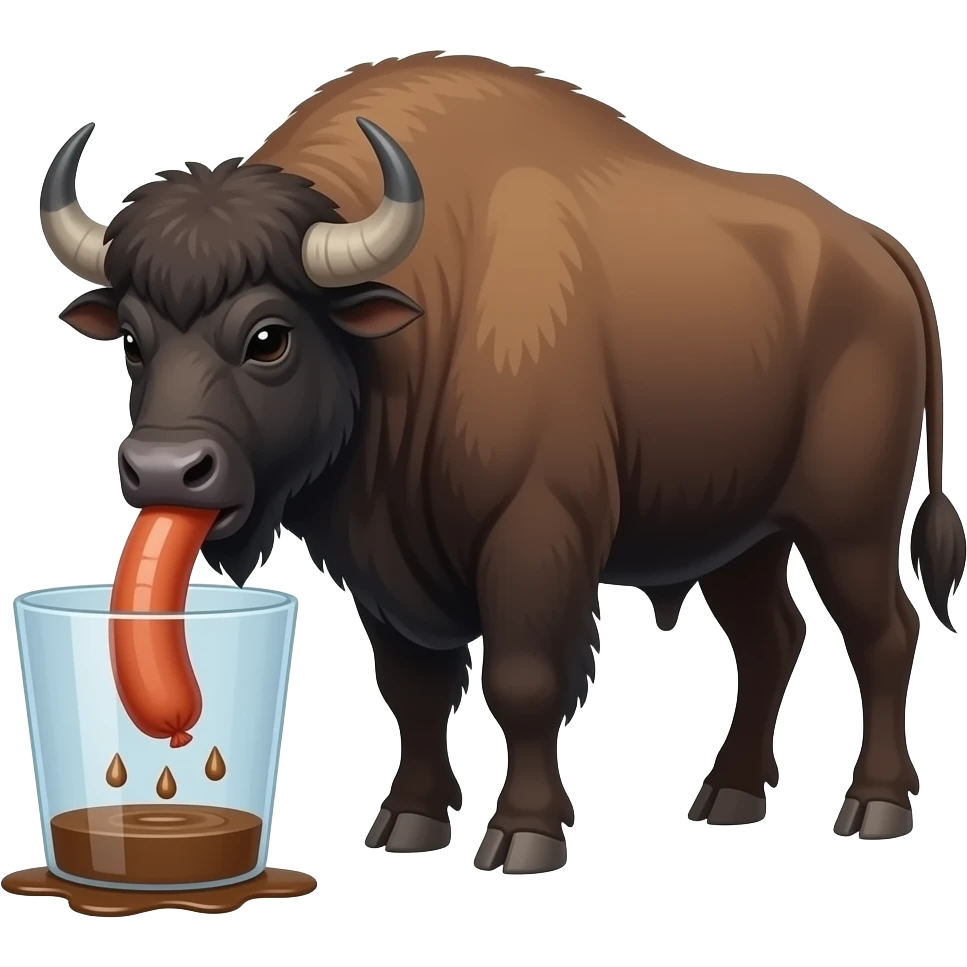 baffelo depping sacuce in deeping cup with  no tax or picture no cup emoji