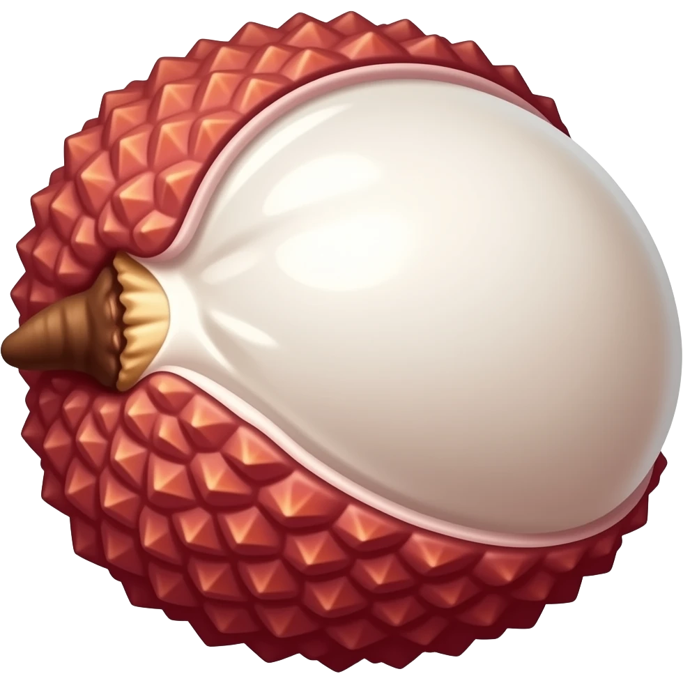 lychee emoji
