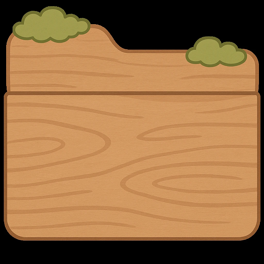 Render this folder. Remove the plants. KEEP THE STYLE INTACT. Render it as if it were open. REMOVE THE white frills, but the plants at the very top can stay. emoji